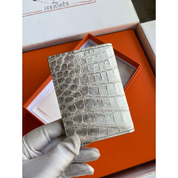 Replica Hermes MC² Euclide Card Holder in Himalaya Niloticus Replica Hermes MC² Euclide Card Holder in Himalaya Niloticus