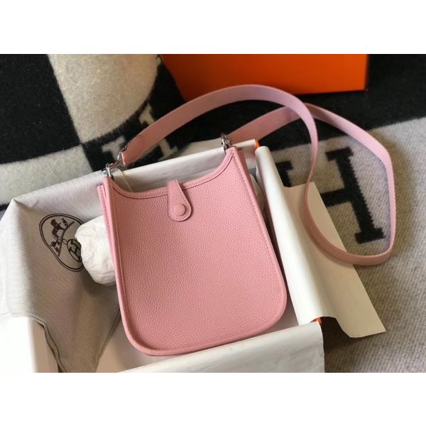 Hermes evelyne mini pink hotsell