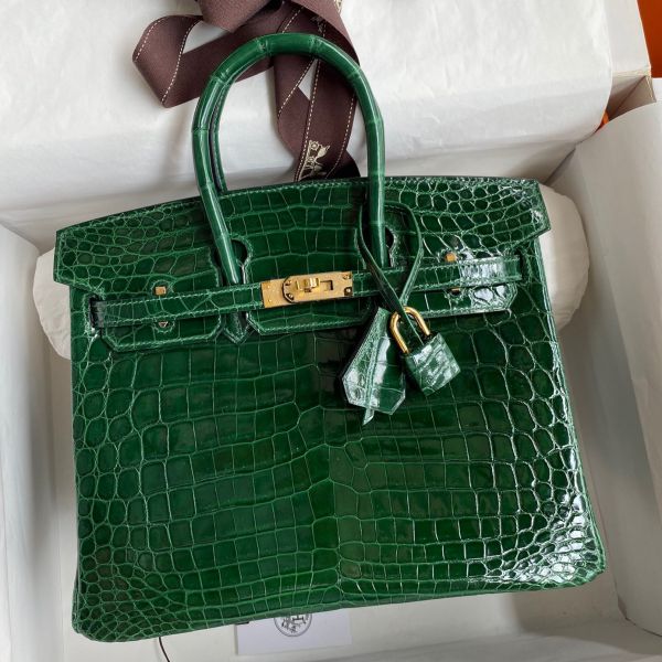 Hermes birkin green crocodile clearance