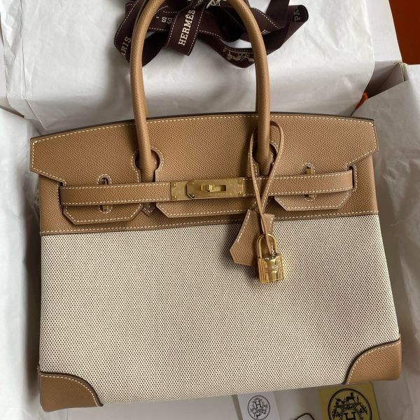 Hermes birkin toile online