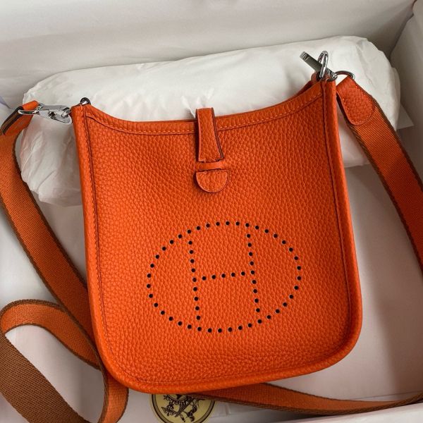 Hermes evelyne bag orange clearance