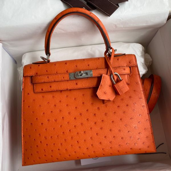 Hermes kelly bag orange clearance