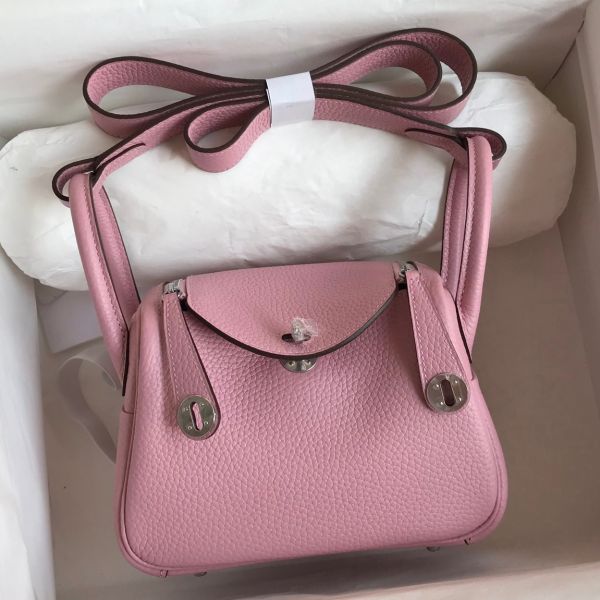 Hermes lindy pink new arrivals