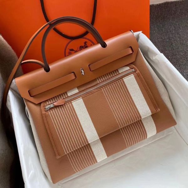 Replica Hermes Sac Herbag Zip 31 Retourne H Vibration Bag