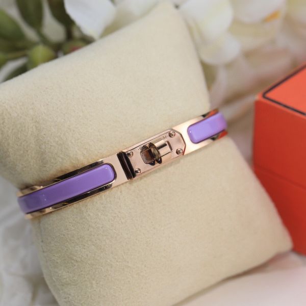 HERMES H Equipe Necklaces Women's Lilac - POIZON