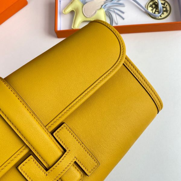 Replica Hermes Jige Elan 29 Clutch Bag In Yellow Swift Calfskin Replica Hermes Jige Elan 29 Clutch Bag In Yellow Swift Calfskin