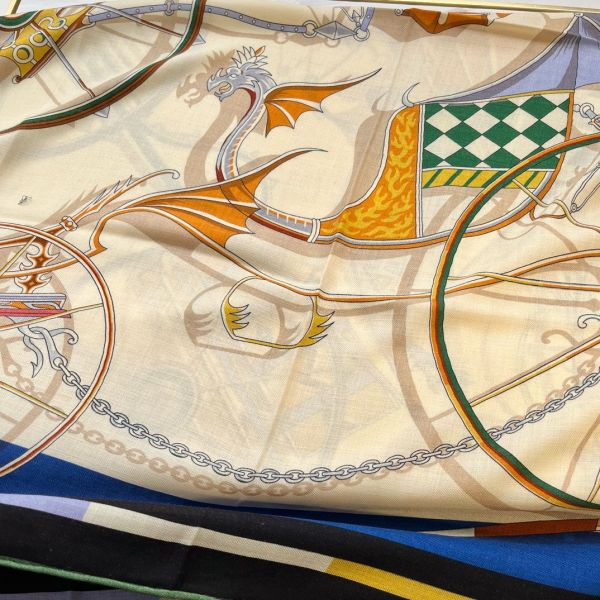 Voitures en Equilibre shawl 140 | Hermès USA