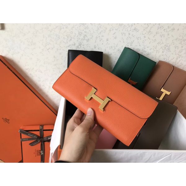 Replica Hermes Constance Long Wallet In Orange Epsom Leather Replica Hermes Constance Long Wallet In Orange Epsom Leather
