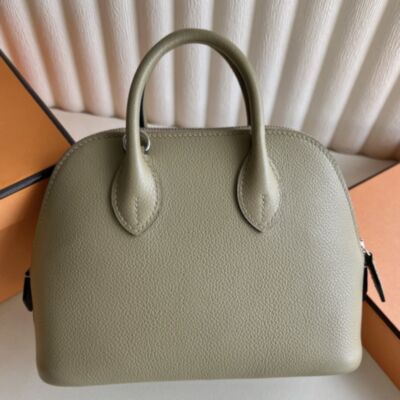 Hermes Bolide 1923 Mini Handmade Bag in Beige Marfa Evercolor Calfskin