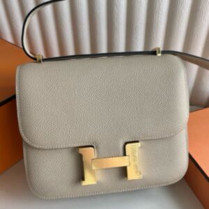 Hermes Constance 18 Handmade Bag in Trench Epsom Calfskin