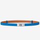 Hermes Kelly 18 Belt In Blue Epsom Leather