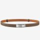 Hermes Kelly 18 Belt In Taupe Epsom Leather