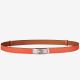 Hermes Kelly 18 Belt In Orange Epsom Leather