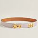 Hermes Collier de Chien 32 Belt in Mauve Pale Epsom Calfskin