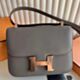 Hermes Constance 1-24 Mirror Handmade Bag in Etoupe Epsom Calfskin
