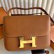 Hermes Constance 1-24 Mirror Handmade Bag in Gold Epsom Calfskin