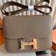 Hermes Constance 1-24 Mirror Handmade Bag in Etoupe Epsom Calfskin