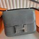 Hermes Constance 18 Handmade Bag in Gris Fonce Lizard Leather