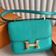 Hermes Constance 18 Handmade Bag in Vert Comics Lizard Leather