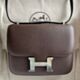 Hermes Constance 1-18 Mirror Bag in Ebene Epsom Calfskin