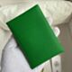 Hermes Calvi Duo Card Holder in Bambou Epsom Calfskin