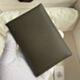 Hermes Calvi Duo Card Holder in Etain Epsom Calfskin