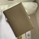 Hermes Calvi Duo Card Holder in Gris Tourterelle Epsom Calfskin