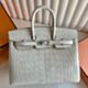 Hermes Birkin 20 Sellier Bag in Beton Matte Alligator Crocodile