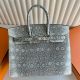 Hermes Birkin 25 Sellier Handmade Bag in Ombre Lizard Leather