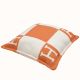 Hermes Orange Small Avalon Pillow