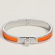 Hermes Orange Mini Clic Kelly Bracelet
