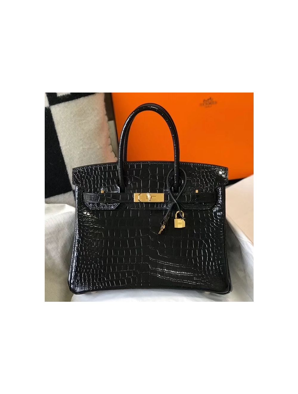 Gloss Vintage & Luxury Bag Ltd on Instagram: Super Rare Hermes Birkin 30cm  So black Matte Croco Nilo With So black dust bag So black box  #hermessoblack #hermesbirkinsoblack #hermesjpg #hermesjeanpaulgaultier  #glossvintage