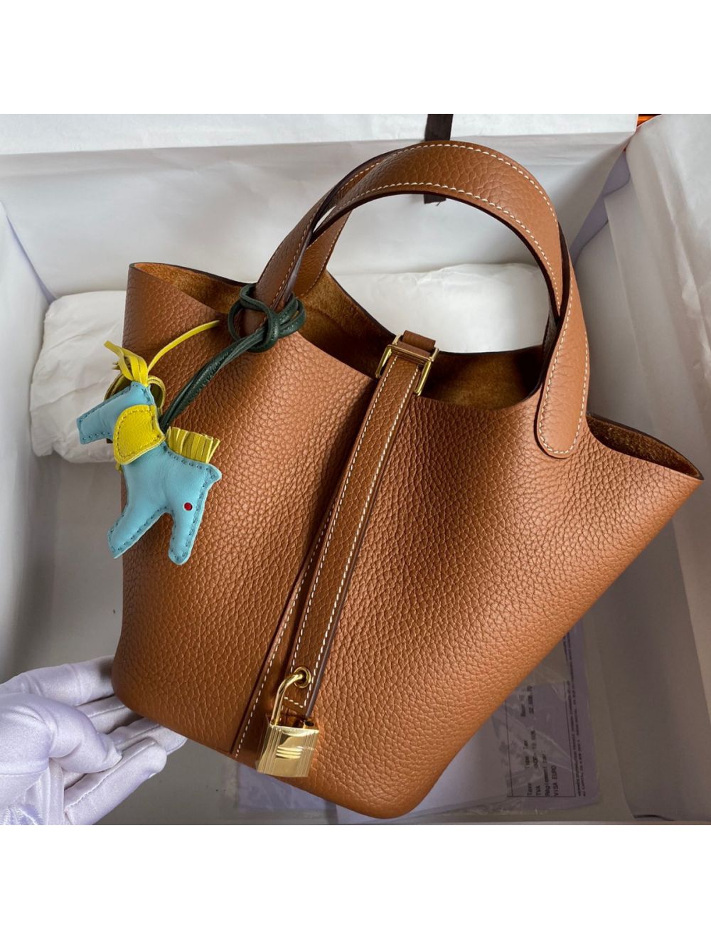 Hermes Picotin Strap, Picotin Leather Bag Strap
