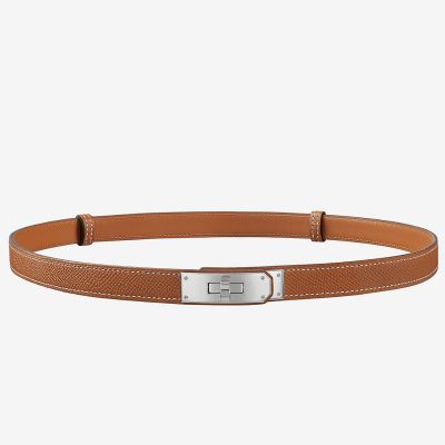 Hermes Kelly 18 Belt In Gold Epsom Leather