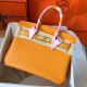 Hermes Birkin 30 Handmade Bag In Yellow Epsom Leather