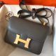 Hermes Constance 24 Handmade Bag In Ardoise Epsom Leather