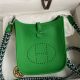 Hermes Evelyne Mini Handmade Bag in Bamboo Clemence Leather