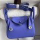Hermes Mini Lindy Handmade Bag In Lilas Swift Leather 