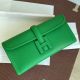 Hermes Jige Elan 29 Clutch Bag In Bamboo Epsom Leather