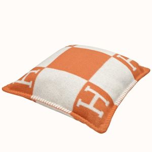 Hermes Orange Small Avalon Pillow